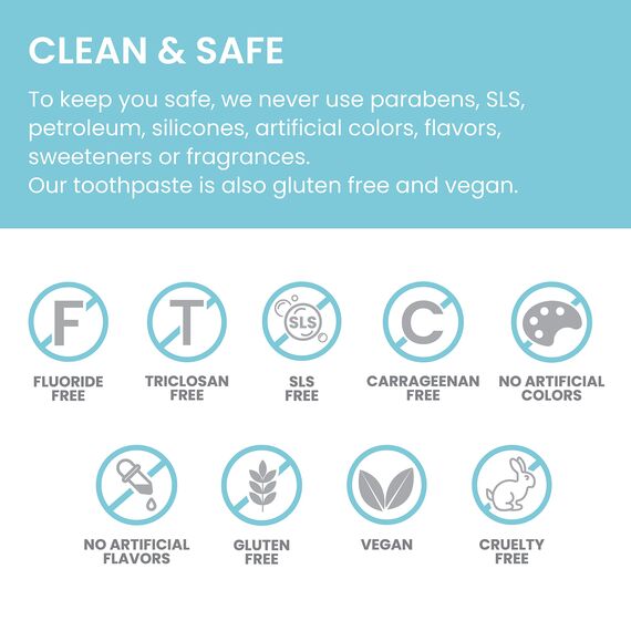 Botanique Whitening simply Peppermint |Prevents germs and improves Oral & Dental health |Strenghtens teeth| All Natural, Fluoride & SLS free | 100% Vegetarian and Vegan Friendly- 150g (Packung mit 5)