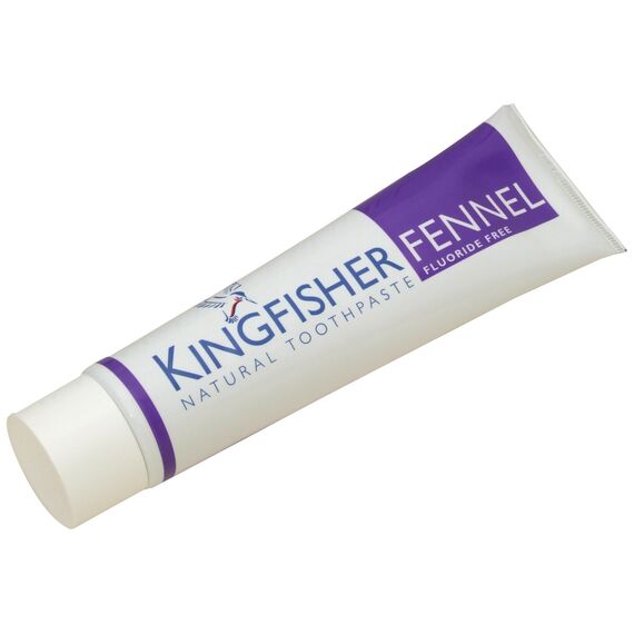 Kingfisher KIN035 Flouride Free Fennel Toothpaste, 3er-Pack, 3x 100ml