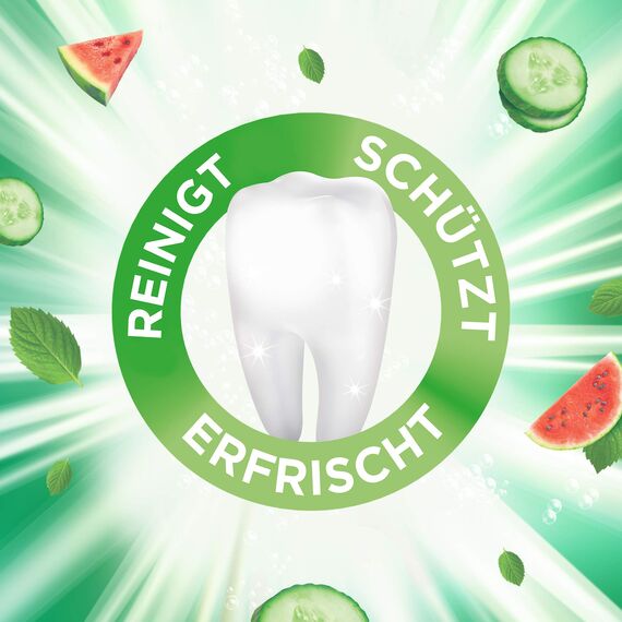 Odol-med3 SENSES refreshing Wassermelone, Gurke & Minze Zahnpasta, 75ml