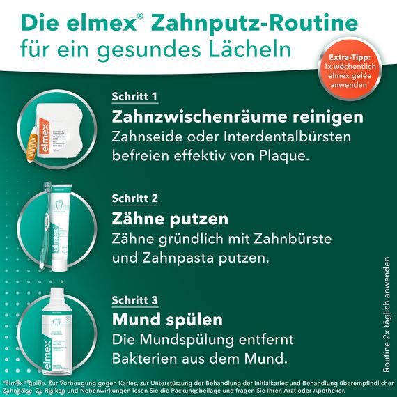 elmex Zahnpasta Sensitive Sanftes Weiss 75ml – klinisch bestätigte Zahnreinigung für empfindliche Zähne – schützt und stellt das natürliche Zahnweiß wieder her