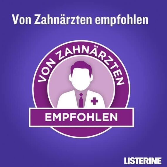 LISTERINE Total Care Sensible Zähne (500 ml), antibakterielle Mundspülung für schmerzempfindliche Zähne mit 6 in 1 Wirkung, mildes Mundwasser schützt vor Zahnfleischproblemen