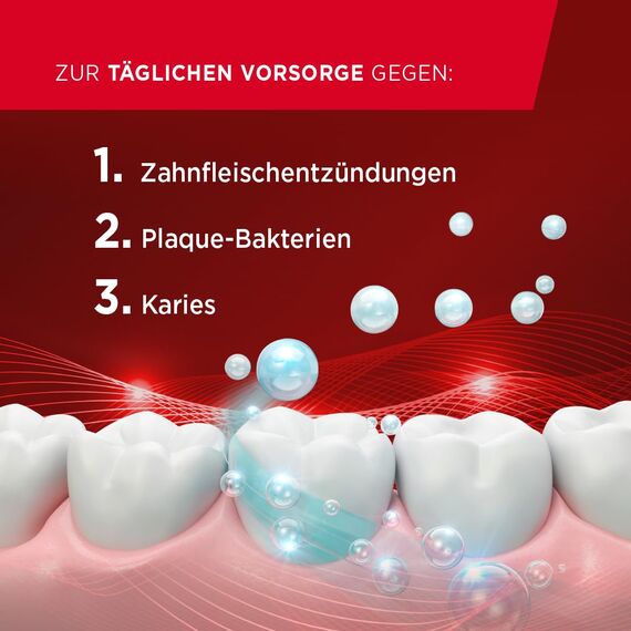 LACALUT aktiv Mundspül-Lösung 3er-Pack (3x300ml) – Medizinisches Mundwasser - Schützt das Zahnfleisch, erfrischt den Atem