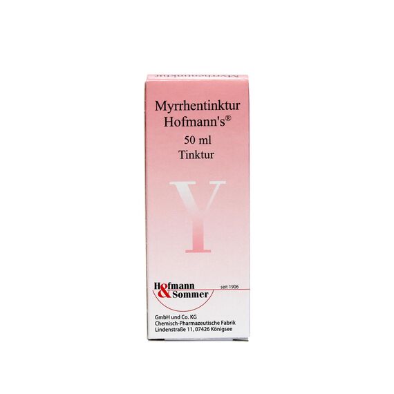 Myrrhentinktur Hofmann's pflanzliches Mund- und Rachentherapeutikum 50 ml