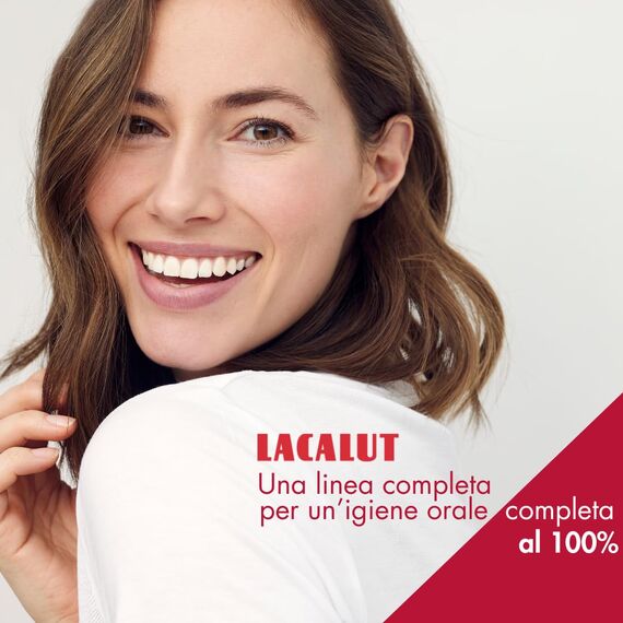 Lacalut Mizellare Mundspülung Multi-Effect - Mundspülung für gesundes Zahnfleisch und Zahnhygiene 500 ml - bekämpft Plaque, Bakterien und Zahnstein für eine vollständige Mundhygiene und frischen Atem