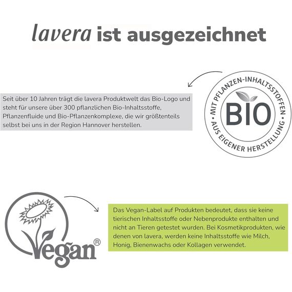 lavera Mundspülung Complete Care - Alkoholfrei -Fluoridfrei - Bio-Minze und Bio-Echinacea für 5-fach-Wirkung - Vegan - Naturkosmetik - 400 ml