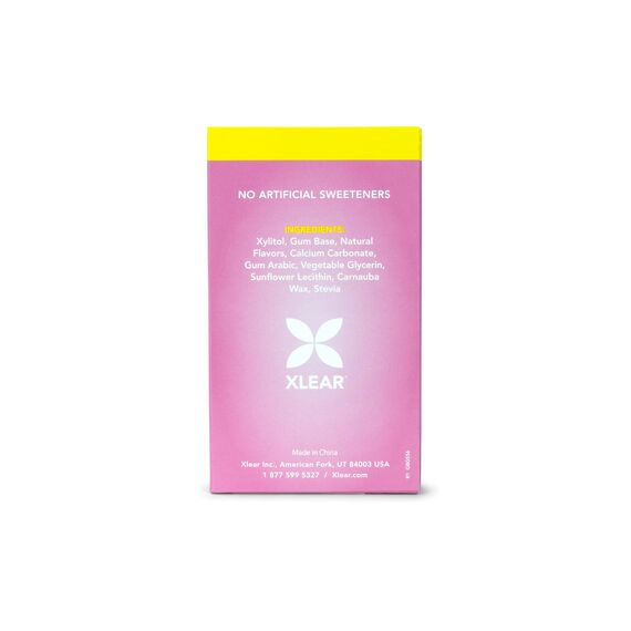 Spry Fresh Natural Xylitol Stronger Longer Chewing Gum Dental Defense System Aspartame-Free Sugar Free Gum (Bubble Gum, 55 Count - Pack of 6)