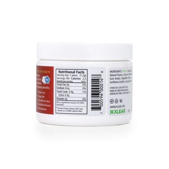 Spry Fresh Natürliches Xylit Kaugummi – Zahnpflege-Kaugummi ohne Aspartam, Zuckerfrei, Glutenfrei, Non-GMO (Cinnamon, 100 Count - Pack of 1)