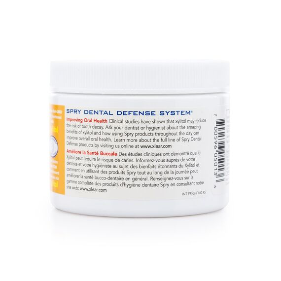 Spry Fresh Natürliches Xylit Kaugummi – Zahnpflege-Kaugummi ohne Aspartam, Zuckerfrei, Glutenfrei, Non-GMO (Fresh Fruit, 100 Count - Pack of 2)