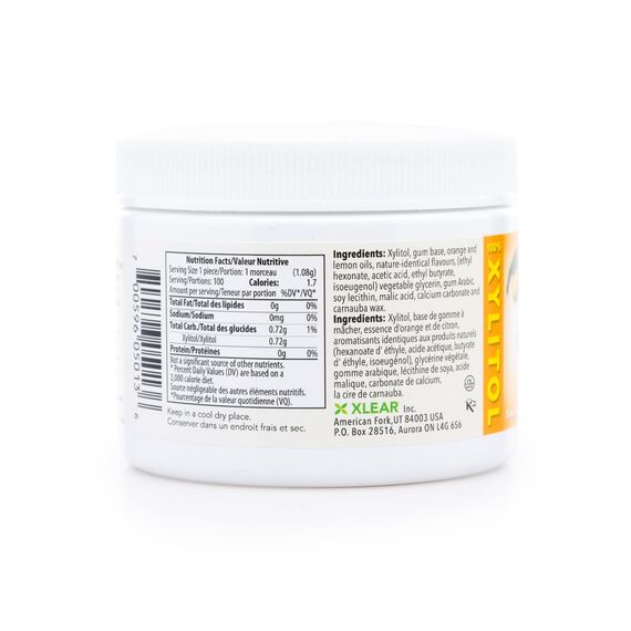 Spry Fresh Natürliches Xylit Kaugummi – Zahnpflege-Kaugummi ohne Aspartam, Zuckerfrei, Glutenfrei, Non-GMO (Fresh Fruit, 100 Count - Pack of 2)