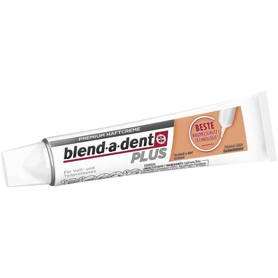 Blend-a-dent Premium-Haftcreme BESTE Krümelschutz-Technologie