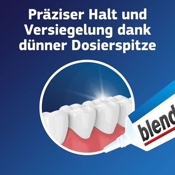 Blend-a-dent Premium-Haftcreme BESTE Krümelschutz-Technologie