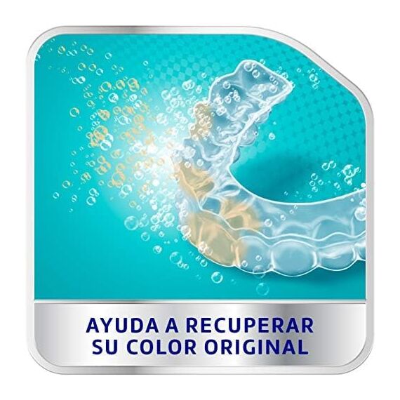 Corega Reinigungstabletten für Zahnschiene und Kieferorthopädie, schnelle Reinigung und einfache Anwendung, 3 x 66 Tabletten