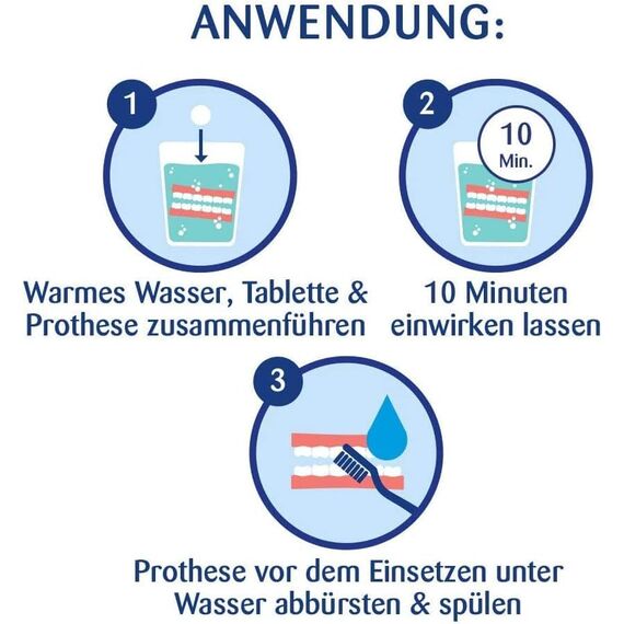 Kukident Professionell Anti-Zahnstein - 12 x 30 Zahnersatzreinigungstabletten für die Dritten