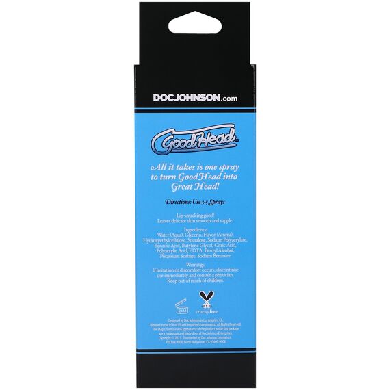 Doc Johnson - GoodHead Juicy Head Dry Mouth Spray - Zuckerwatte - 60 ml