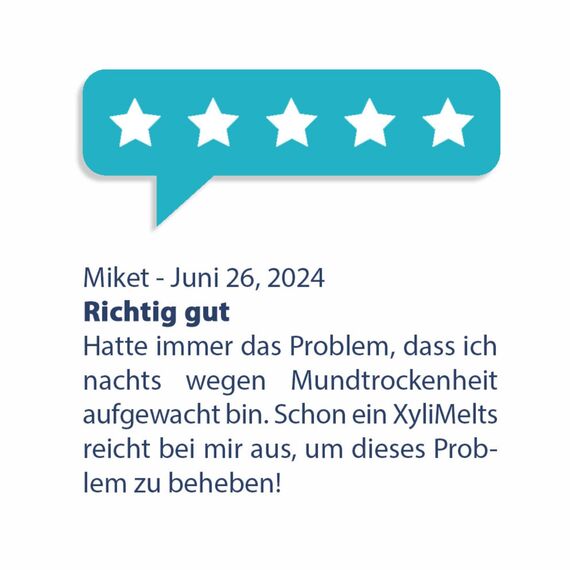 XyliMelts Natur 110 Stück [VORTEILSPACKUNG] - Hafttabletten gegen nächtliche Mundtrockenheit - befeuchten im Schlaf den Mund 4-8 Stunden - mit neutralem Geschmack - gegen trockenen Mund