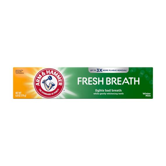 Arm & Hammer Advance White Breath Freshening, Frosted Mint Flavor, 6 Ounce by Arm & Hammer