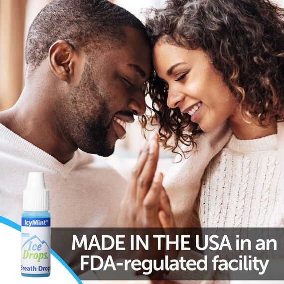 ICE DROPS Oralabs Sofort Frischer Atem Icy Mint Ganze Kasten 50 IcyMint
