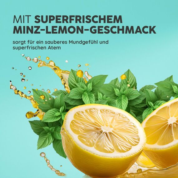 happybrush Naturkosmetik ZahnpastaNatural Fresh mit Minz-Lemon-Geschmack - Zahncreme mit 5-fach Schutz für deine Zähne mit Zink - Ohne Mikroplastik - 5er Pack (5 x 75ml)