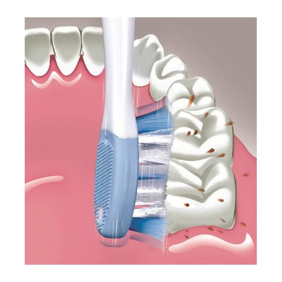 Panasonic WEW0929 Ersatzbürsten Mit Zungenreiniger, 2er Pack
