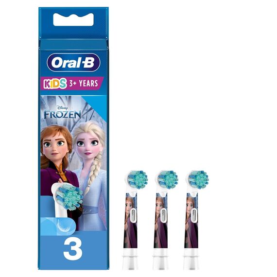 Oral-B Kids Ersatzköpfe mit Disney Frozen Figuren, 3er Pack