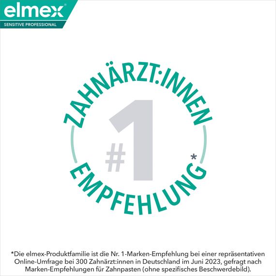 elmex Mundspülung Sensitive Professional 400ml – alkoholfreie Mundspülung für effektive & anhaltende Schmerzlinderung empfindlicher Zähne – für die tägliche Zahnreinigung gegen Karies