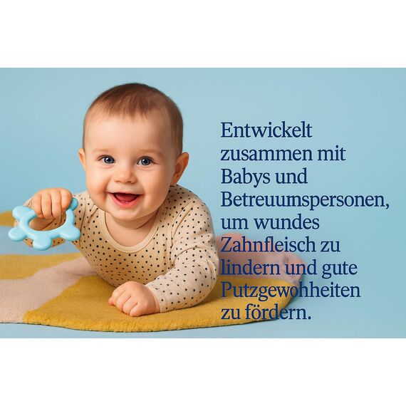 Jordan* ® | Step 0 Beißring & Trainingszahnbürste | BPA-frei, hygienisch, 2-in-1-Lösung für Zahnen und frühes Zähneputzen für Babys | 1 Beißring + 2 Step 1 Baby-Zahnbürste | Rosa