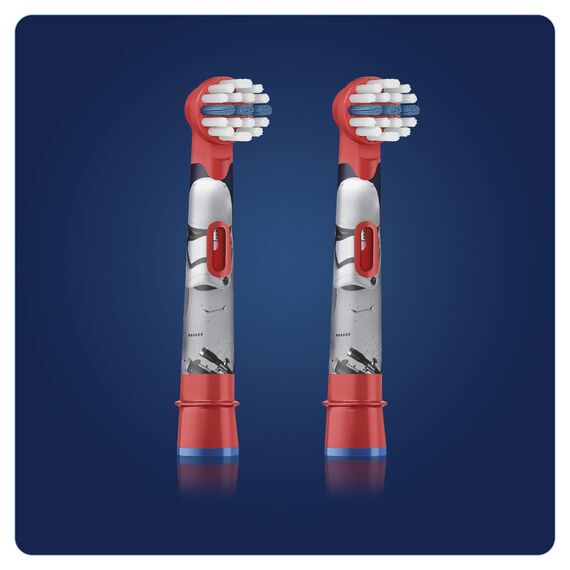 Oral-B Star Wars Aufsteckbürsten, Für Kinder ab 3 Jahren, 2 Stück, Stages Power