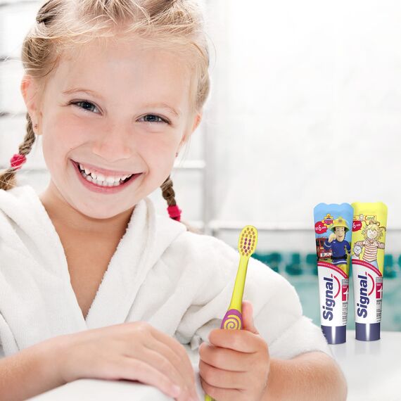 Signal Zahncreme Kids bis 6 Jahre mild und mit Fruchtgeschmack verschiedene Motive 50 ml 1 Stück