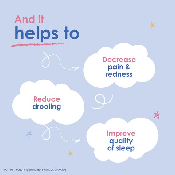 Ashton & Parsons Zahnengel für Kleinkinder ab 3 Monaten, zur Linderung häufiger Zahnungssymptome, 10 ml