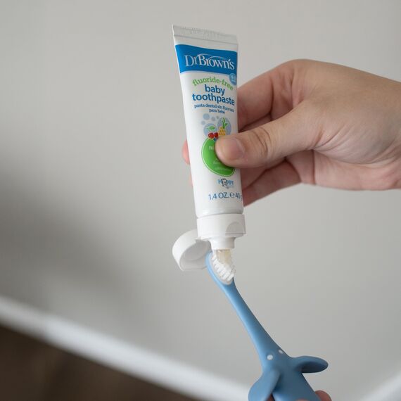 drbrown' S Zahnbürste blau