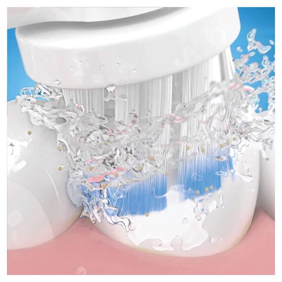 Oral-B Kids Junior Wiederaufladbare elektrische Zahnbürste, Star Wars, 2 Modi, tägliche und empfindliche Reinigung, Drucksensor, 1 Bürstenkopf für Staub, Kinder von 6 bis 12 Jahren