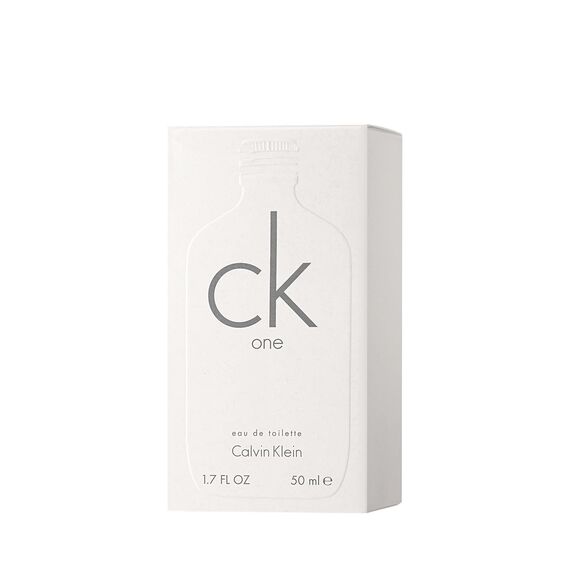 CALVIN KLEIN ck one Eau de Toilette, aromatisch-zitrischer Unisex-Duft für Frauen und Männer, 50ml