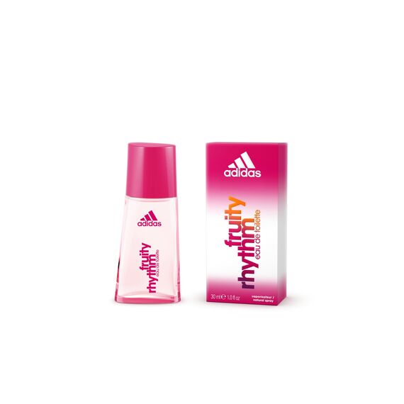 adidas Fruity Rhythm Eau De Toilette – Sportlich-fruchtiges Damen Parfüm vereint mit weiblicher Sinnlichkeit – 1 x 30 ml