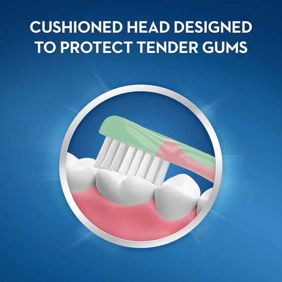 Oral-B Baby-Zahnbürste mit Disney's Pooh, weiche Borsten, 0–3 Jahre, 1 Stück