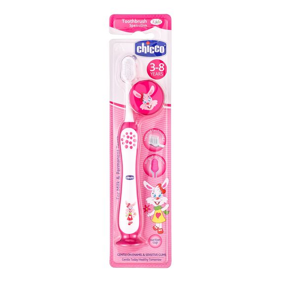 Chicco Zahnbürste Rosa 3Y-8Y