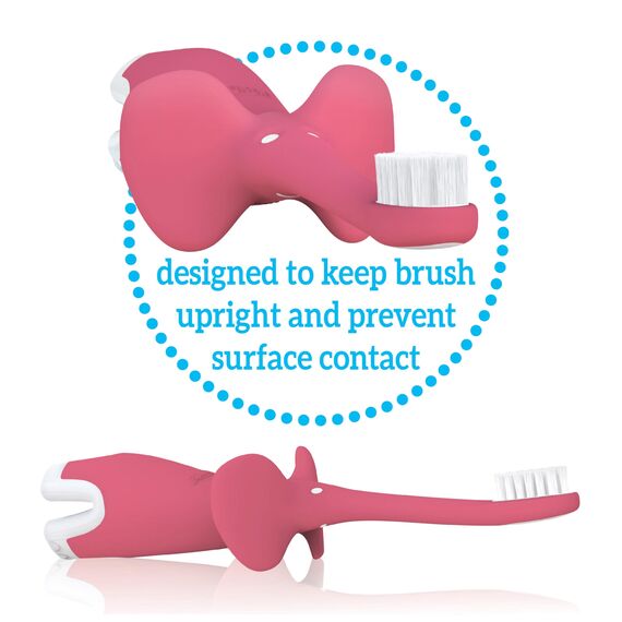 Dr. Brown's Zahnbürsten-Set, 40 ml, Rosa