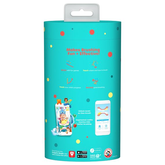 Colgate Hum Kids Powered Toothbrush, Coral, 1 count