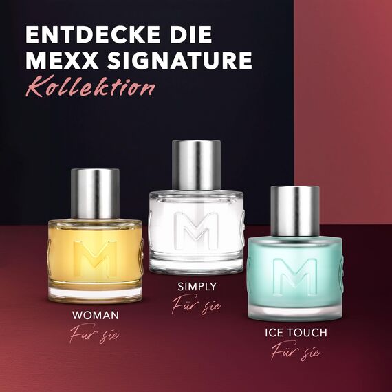 MEXX BLACK Woman Eau de Toilette, fesselnd-intensiver Duft fruchtiger Noten für sinnliche Frauen, 30ml (Packung mit 2)