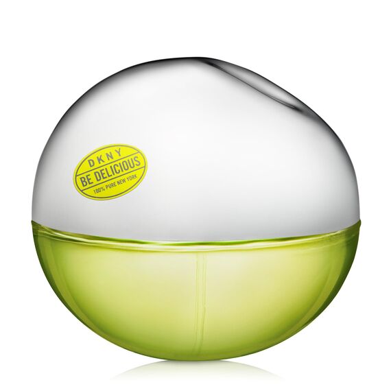 DKNY Be Delicious 100% Pure New York, Eau de Parfum für Damen, Grün-Fruchtiger Duft mit Apfel, Lang Anhaltend, Donna Karan New York, 100 ml