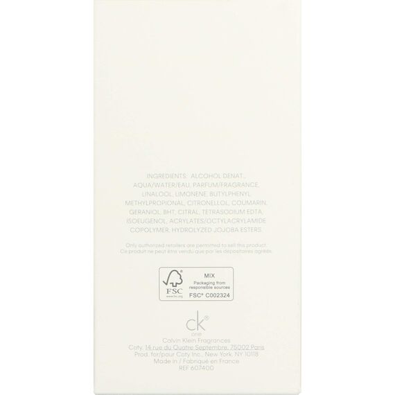 Calvin Klein CK ONE Eau de Toilette