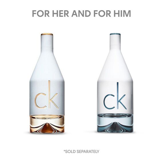 CALVIN KLEIN ck IN2U Eau de Toilette for her, floral-fruchtiger Damenduft, 50 ml (1er Pack)