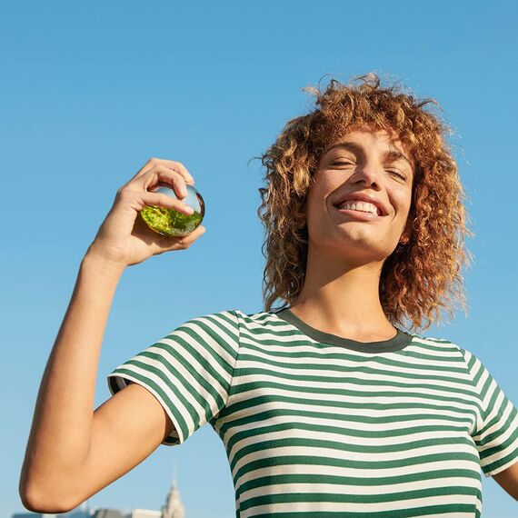 DKNY Be Delicious 100% Pure New York, Eau de Parfum für Damen, Grün-Fruchtiger Duft mit Apfel, Lang Anhaltend, Donna Karan New York, 100 ml