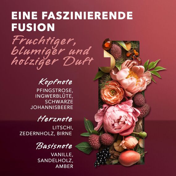 MEXX BLACK Woman Eau de Toilette, fesselnd-intensiver Duft fruchtiger Noten für sinnliche Frauen, 30ml