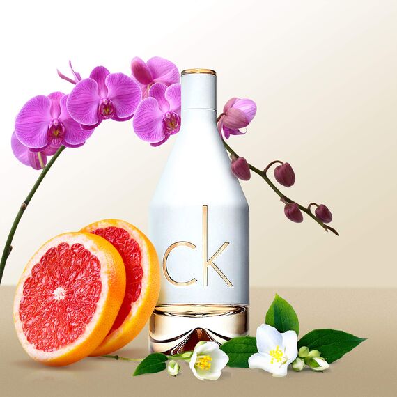 CALVIN KLEIN ck IN2U Eau de Toilette for her, floral-fruchtiger Damenduft, 50 ml (1er Pack)