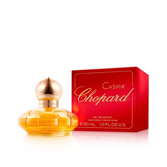 Chopard Casmir 30 ml – Eau de Parfum für Frauen – Fruchtiger Gourmand-Duft – Erfrischende Noten von Mango, Pfirsich, Jasmin, Patchouli und Moschus – Parfum Damen – Transparenter Glasflakon