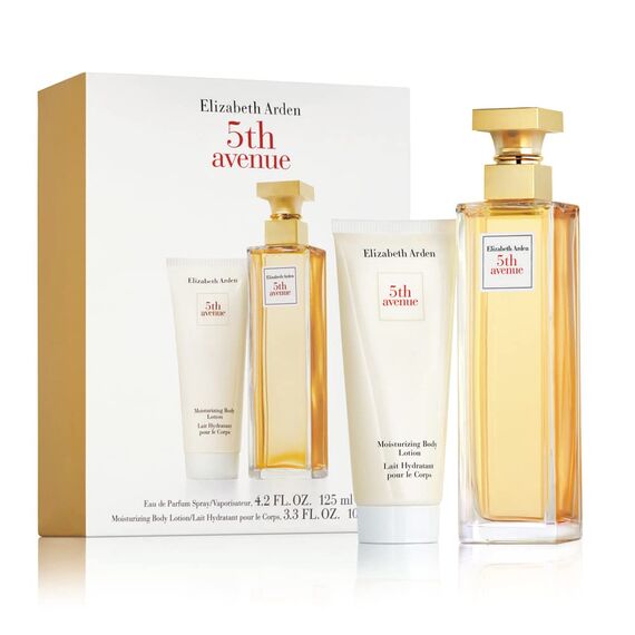 Elizabeth Arden - 5th Avenue, Geschenkset für Frauen: Eau de Parfum: Eau de Parfum 125 ml, Körpercreme 100 ml, Geschenkbox für Frauen