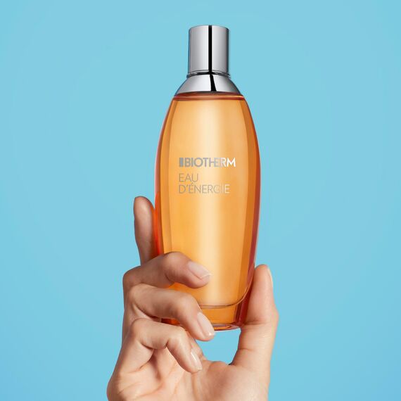 Biotherm Eau d'Energie Eau de Toilette, erfrischendes Bodyspray für Damen, Körperspray mit fruchtigen Essenzen von Orange, Mandarine und Zitrone, belebt und erfrischt die Haut intensiv