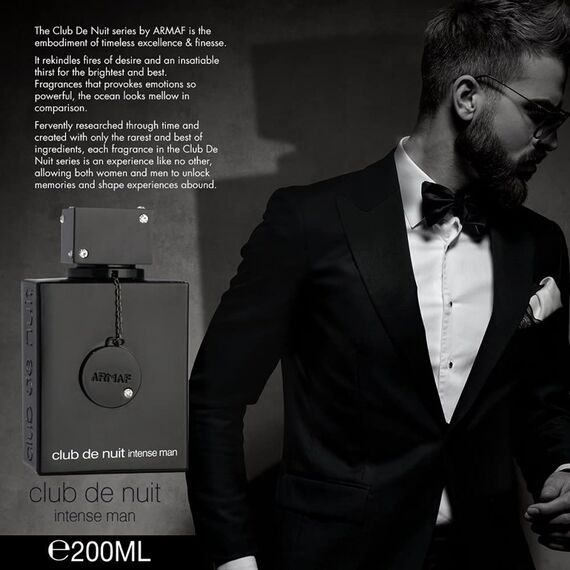 Armaf Club De Nuit Intense Für Herren Eau de Perfume EDP 200ml
