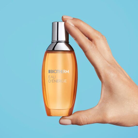 Biotherm Eau d'Energie Eau de Toilette, erfrischendes Bodyspray für Damen, Körperspray mit fruchtigen Essenzen von Orange, Mandarine und Zitrone, belebt und erfrischt die Haut intensiv