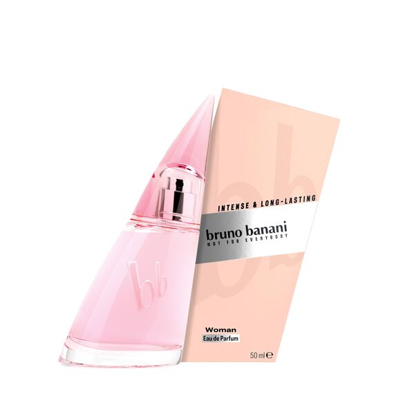 bruno banani Woman – Eau de Parfum – Blumig-fruchtiges Damen Parfüm – 1er Pack (1 x 50ml)